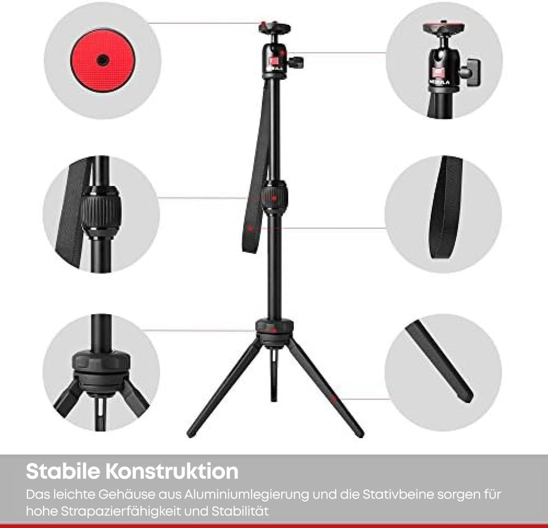 Nebula Capsule Original Stativ, Verstellbares Dreibein-Stativ für Nebula Projektoren, Kompakt und fe