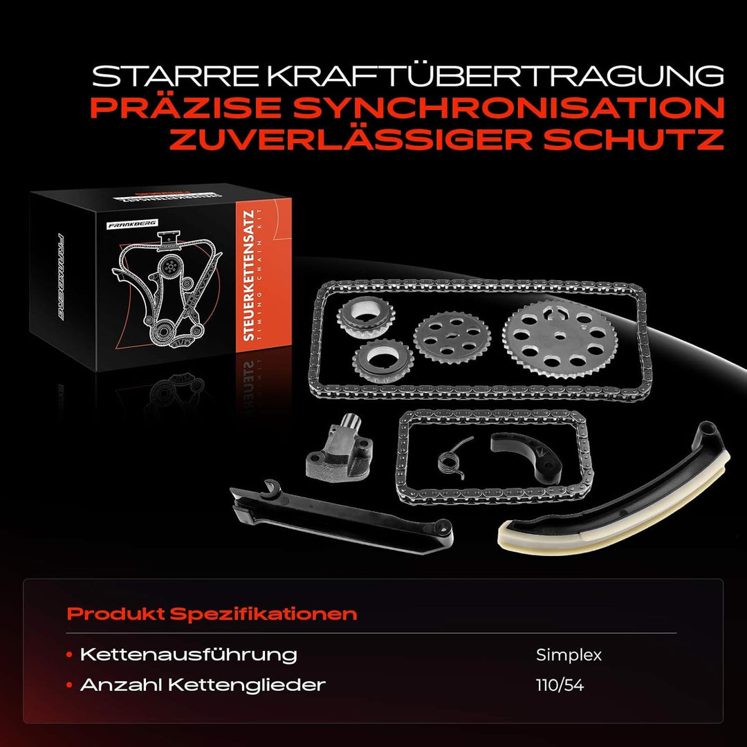Steuerkettensatz für Cabrio City-Coupe Crossblade Fortwo Cabrio 450 Roadster 452 0.6L 0.7L Benzin 19