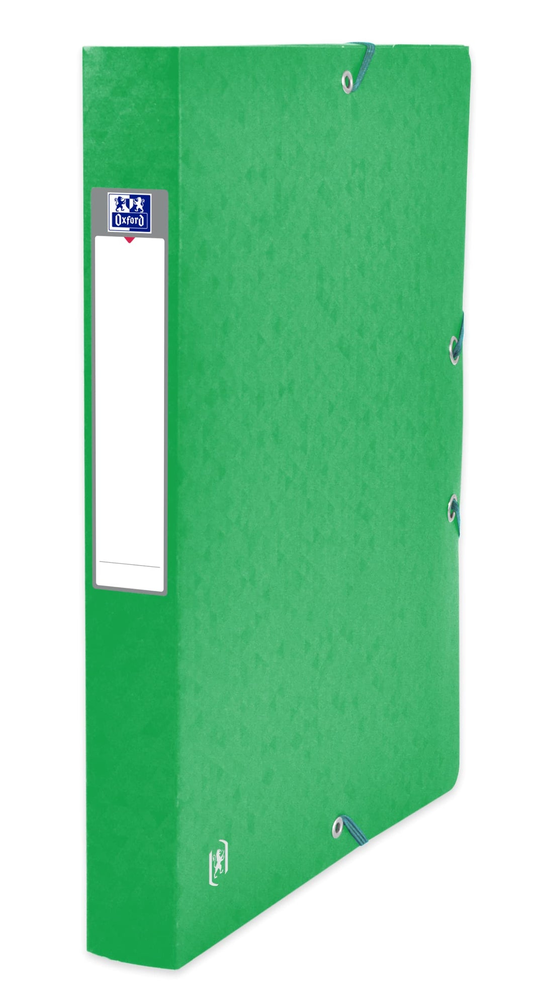 Oxford Sammelbox A4, aus Karton, 4 cm Rückenbreite, rot, 9 Stück 4 cm Rückenbreite grün, 4 cm Rücken