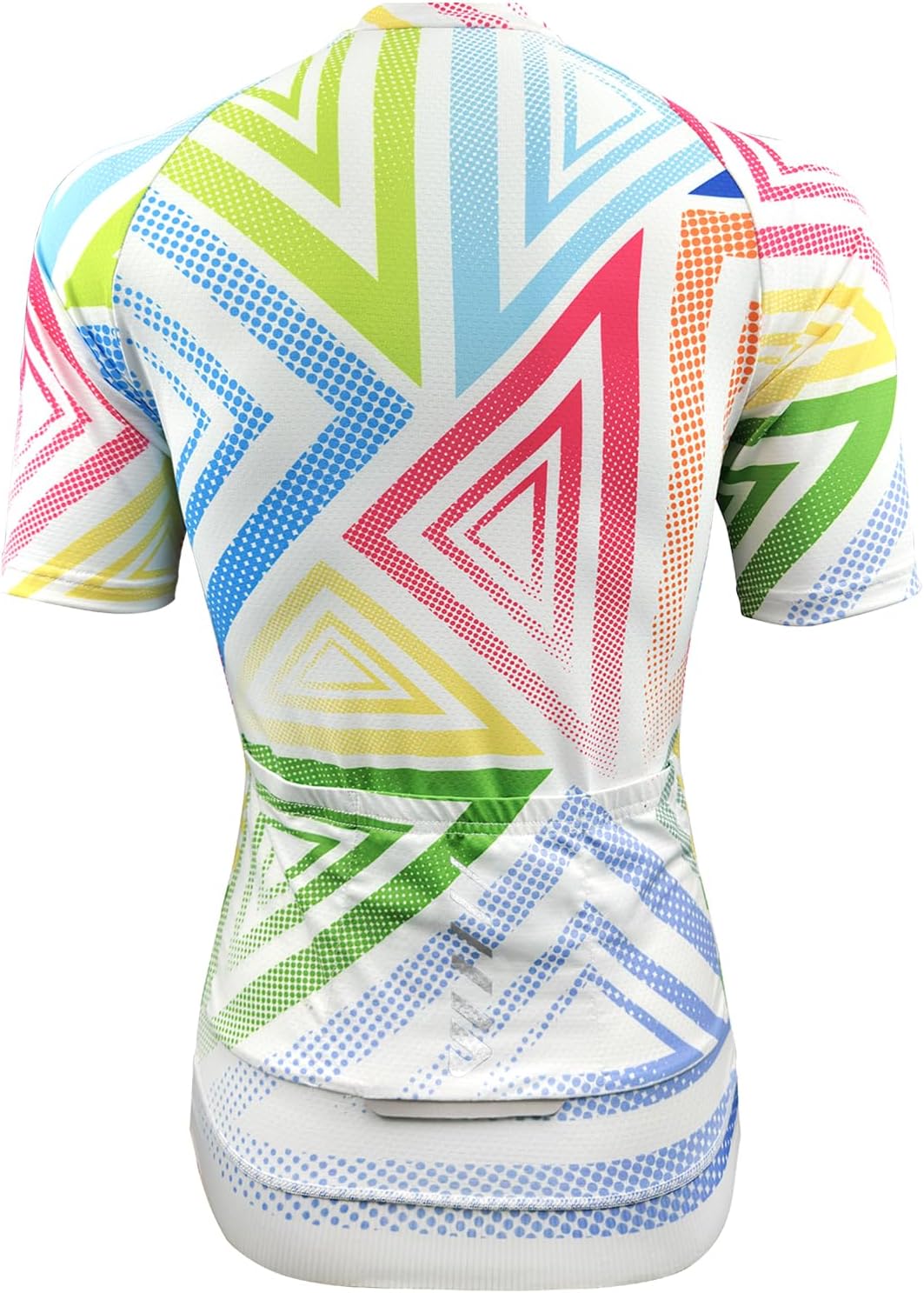 Wulibike Radtrikot Damen Langarm Fahrradtrikot Atmungsaktiv Rennrad Trikot mit 3 Rückentaschen 2-wei