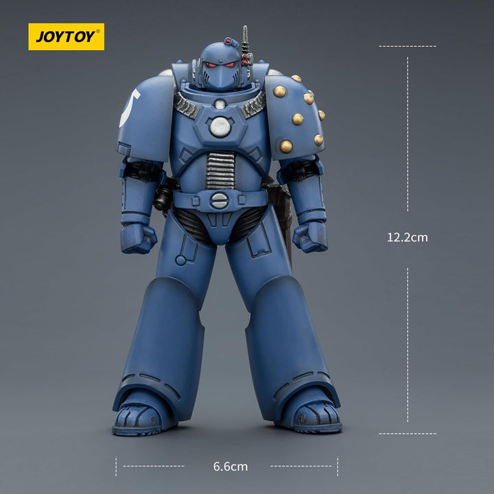 JOYTOY Warhammer 40K Horus Heresy, Ultramarines MKVI Tactical Legionary 1/18 Action Figur，Sammeln Un