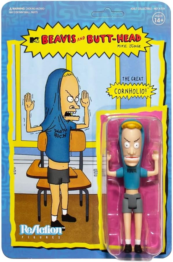 Super7 Beavis and Butt-Head The Great Cornholio – 12,7 cm grosse Beavis und Butt-Head Actionfigur, K