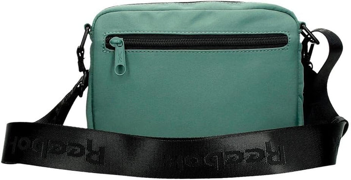 Reebok Damen Elsie Gepäck- Kuriertasche Bandolera Pequeña Grün, Bandolera Pequeña Grün