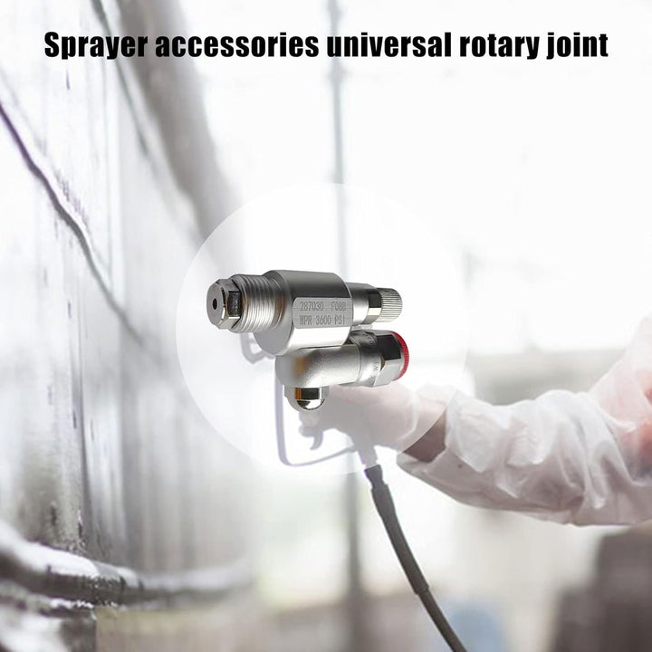 CleanShot Absperrventil mit Spitze, 287030 Airless Spray Adapter Gelenk für Airless Sprayer, Sprayer