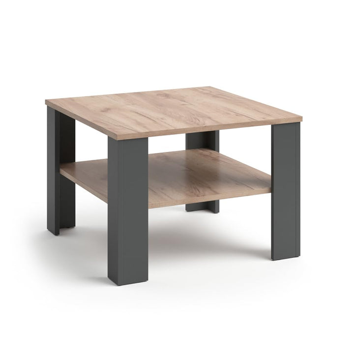 Vicco Couchtisch Homer 60x60 - Wohnzimmer Sofatisch Kaffeetisch 3 Farbvarianten +++ Beistelltisch -