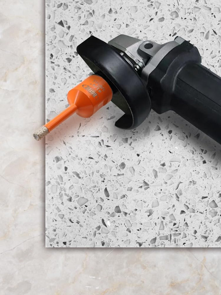 BGTEC Trockener Diamantkernbohrer 2 Stück 14 mm mit M14-Gewinde für Porzellanfliesen Keramik Granit