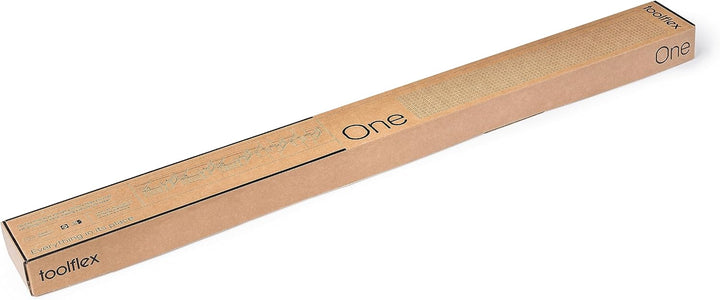 One P-01 94 cm Universal 5st One-Size-Fits-All Ausrüstungshalter, Weiss, Weiss
