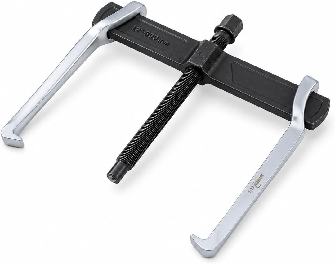 KATSU Tools 2-Arm Abzieher 12", CR-V, Verstellbar, Abzieher für Lager, Zahnräder, Riemenscheiben 30,