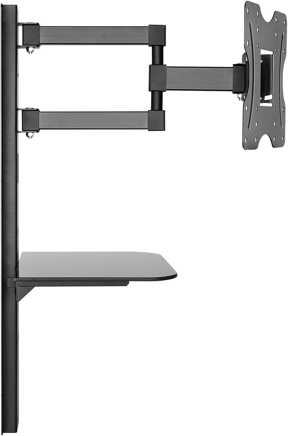 Maclean MC-771 Wandhalterung mit Ablage 23"-42" 200x200 VESA LCD LED Plasma TV Halterung, 23"-42" 20