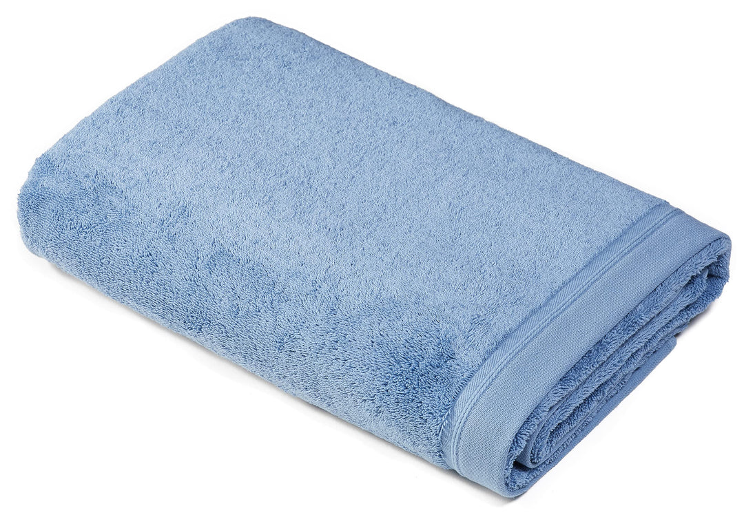 Sowel® Premium Badetuch 100x150 cm, Handtuch aus 100% Bio-Baumwolle, Hergestellt in Portugal, Tauben