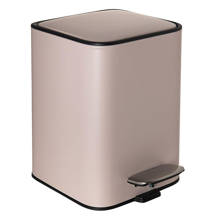 Erreke Badmülleimer mit Pedal 3L, Kosmetikeimer 3L aus Edelstahl mit Soft-Close Deckel, Herausnehmba