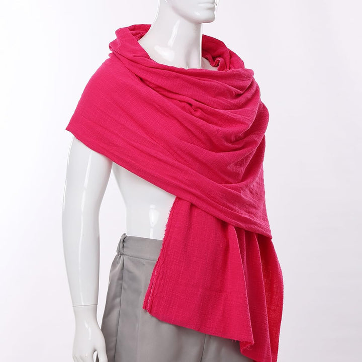 GRACEART Mittelalter Halstuch Tuch Kopftuch Renaissance Pirat Leintuch 230X130 cm Rosarot, Rosarot