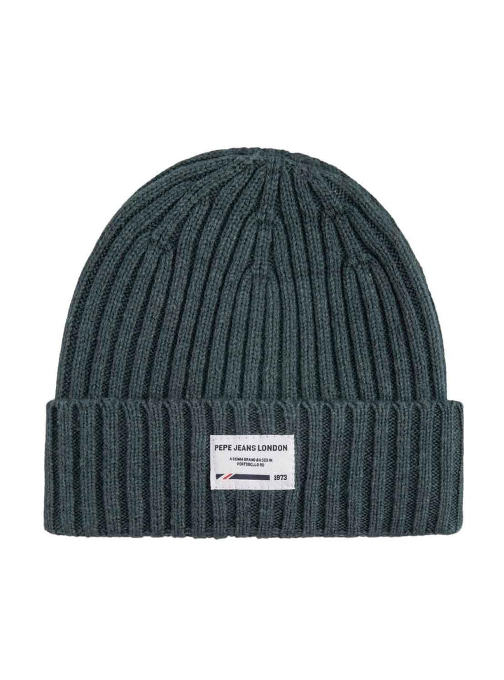 Pepe Jeans Herren Johnny Beanie Hut, Grün (Regent Green)