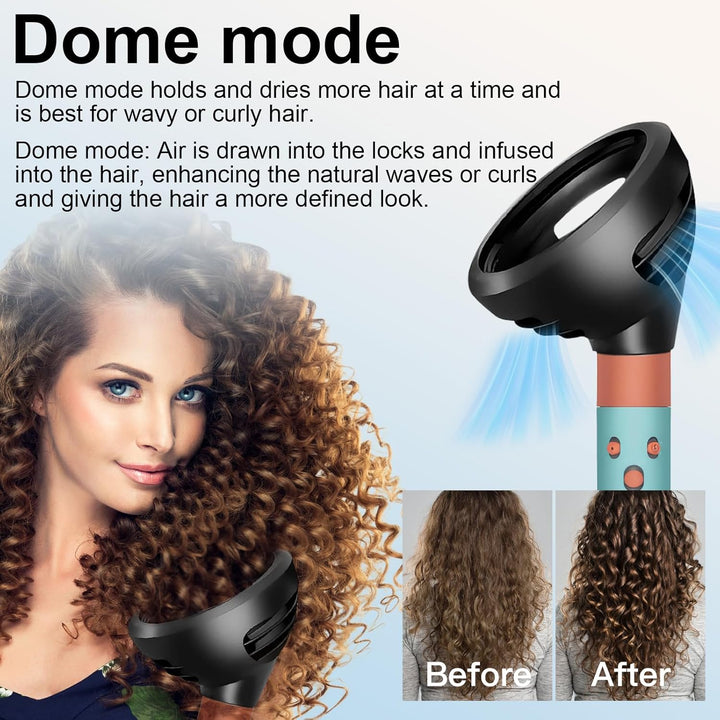 Diffusor aufsätze für Dyson Airwrap HS05 HS01 HS08, Wellen und Locken Diffusor für Dyson Airwrap Auf