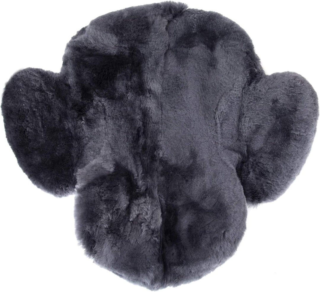 Merauno® Lammwolle Westernsättel-Sitzbezug, aus Merino Lammwolle mit Hornausschnitt. Sorget für opti