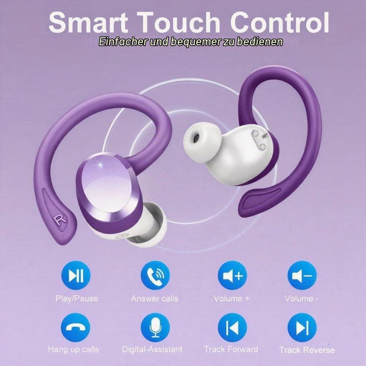 Bluetooth Kopfhörer In Ear, Kopfhörer Kabellos Bluetooth 5.4 mit 4 ENC Noise Cancelling Mic, 68 std
