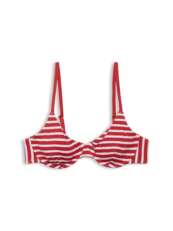 ESPRIT Damen Hamptons Beach RCS Uw.Bra Bikini 36 / B Rot, 36 / B Rot