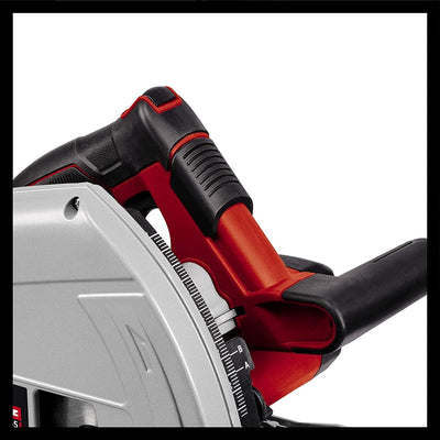 Einhell Tauchsäge TE-PS 165 (1.200 Watt, werkzeuglose Einstellung bei Schnitttiefe + Neigungswinkel,