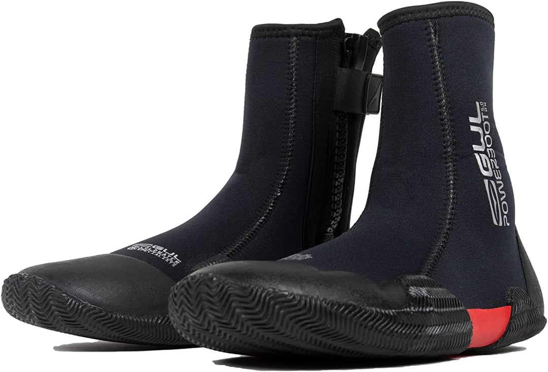 GUL Junior 5mm Powerboot Easy-Zip - Schwarz - Unisex - Verstärkte Ferse und Zehen für Lange Haltbark