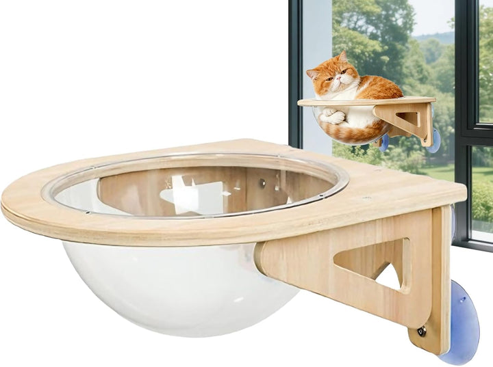 Katzen Wand Hängematten, Wandregale,Katzenblasen Möbel, Transparentes Katzenkapsel Bett Set, Katzen-
