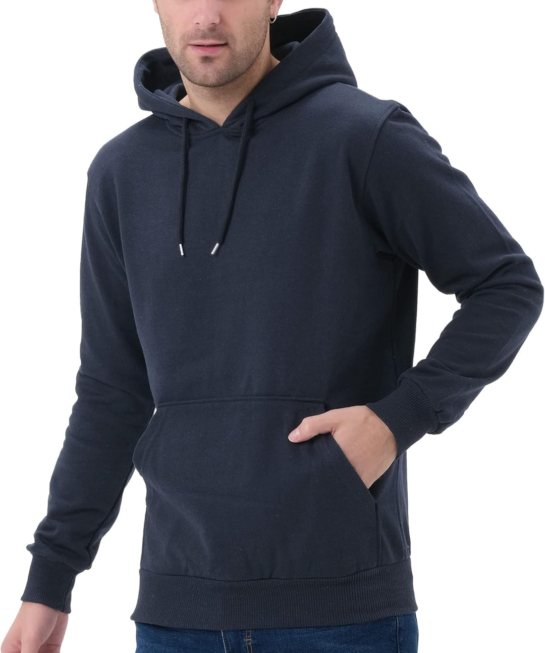 Smith & Solo Herren Kapuzenpullover – Kapuzenjacke reissverschluss, Sweatshirt Pullover Langarm – Sl