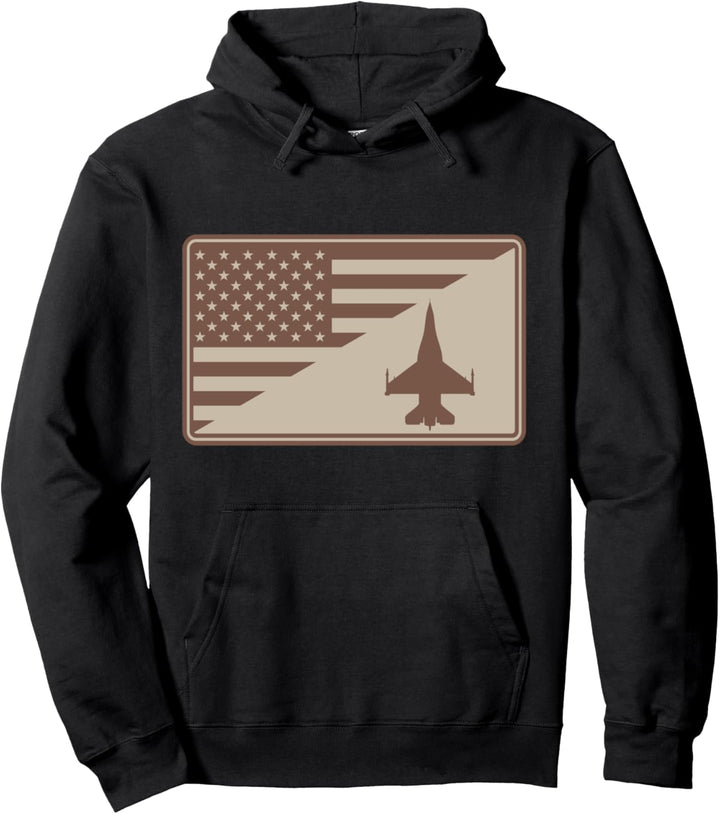 F-16 Viper Patch Pullover Hoodie
