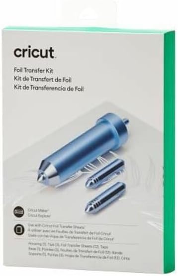 Cricut 2008727 Folientransfersatz, Explore Maker Maschinen, 3 tips-fine, medium & bold Single, Singl
