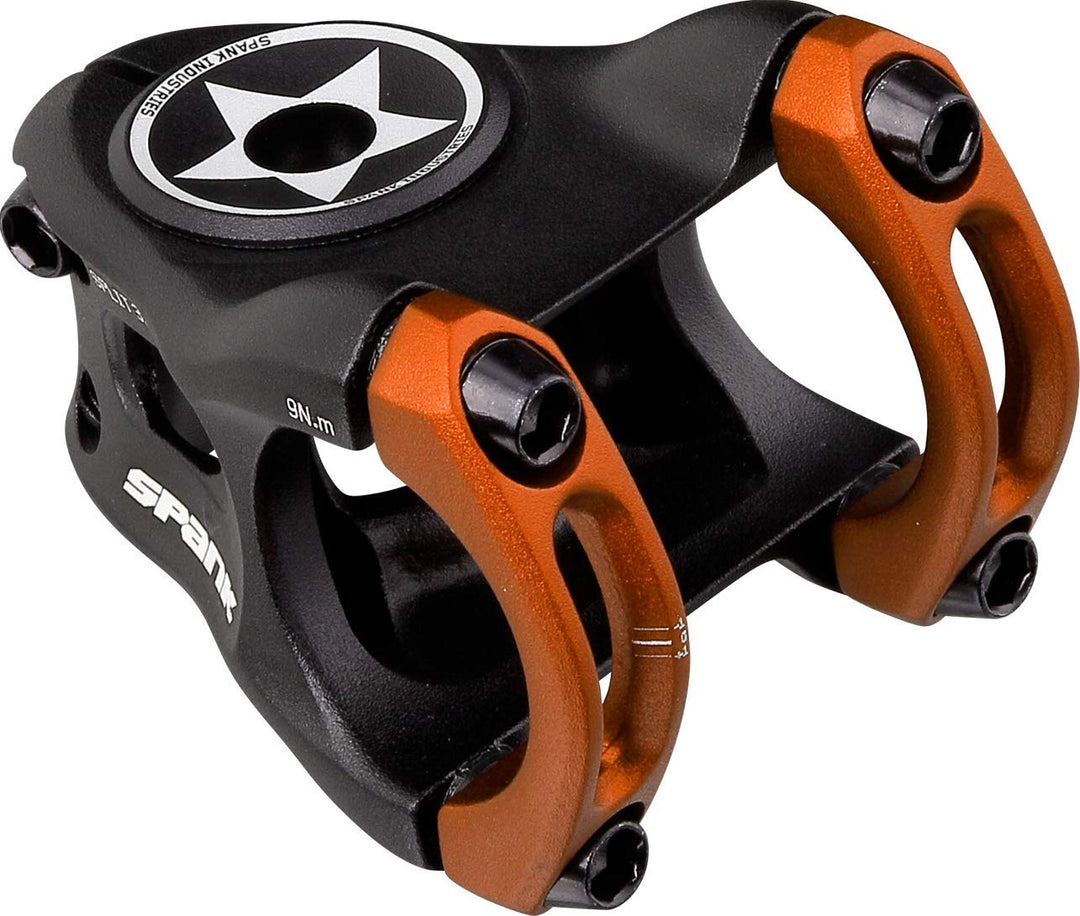 Spank Split + Stem … Orange/Abendrot im Zickzackmuster (Sunset Chevron) 33mm, Orange/Abendrot im Zic