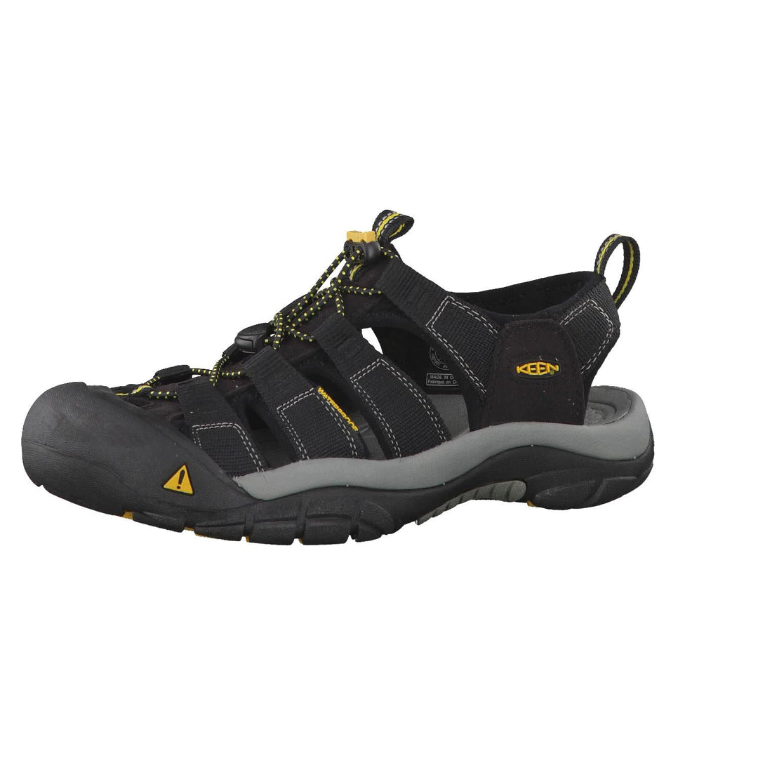 Keen Herren Newport H2 Sandale 42 EU Schwarz Grau, 42 EU Schwarz Grau