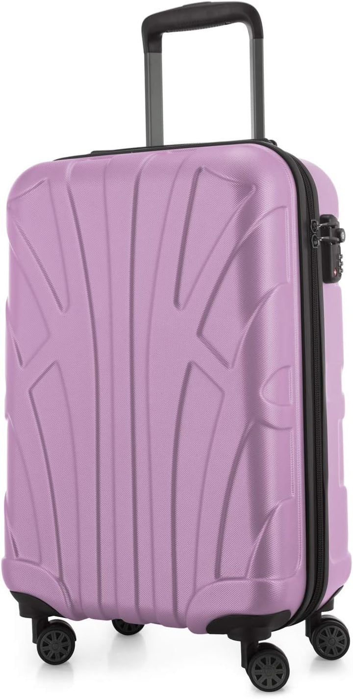 Suitline Handgepäck Hartschalen-Koffer Koffer Trolley Rollkoffer Reisekoffer, TSA, 55 cm, ca. 34 Lit