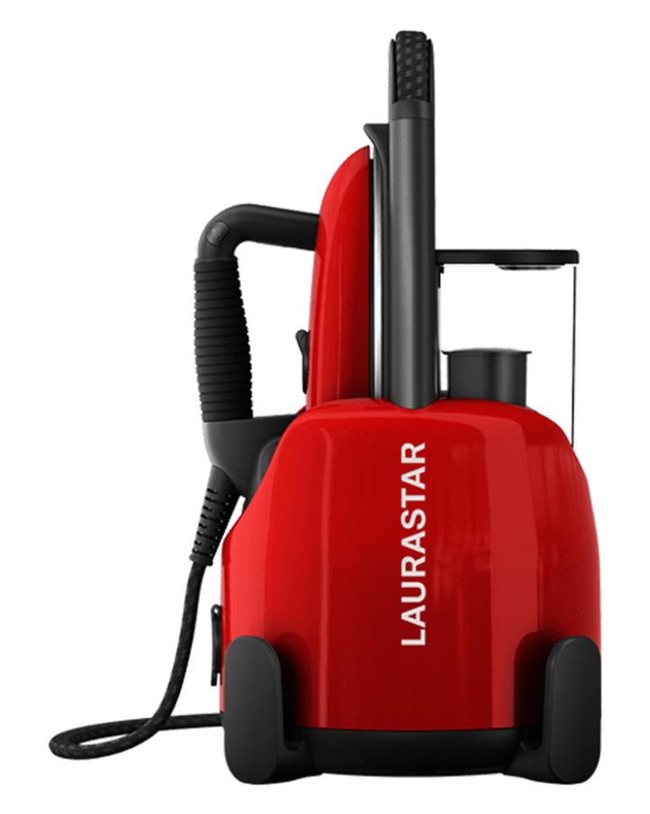 Laurastar Lift Original Red, Dampfbügelstation, 3-in-1 Bügelstation, die Ihre Kleidung entknittert,