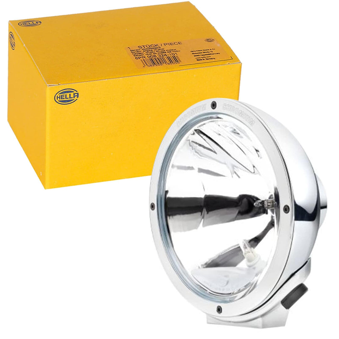 HELLA - Halogen-Fernscheinwerfer - Luminator Chromium - E1 2254/ECE-R7/ECE-R112 - 12/24V - 1F8 007 5