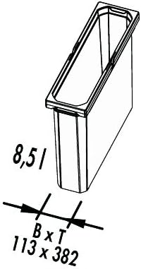 Naber Befestigung, Grau, 8.5L
