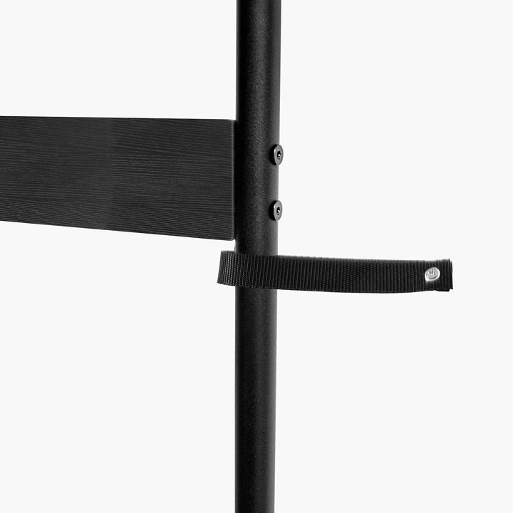 HOOBRO Handtuchleiter, Handtuchständer, Handtuchhalter, Kleiderständer, 5 abnehmbare Haken, 60 x 177