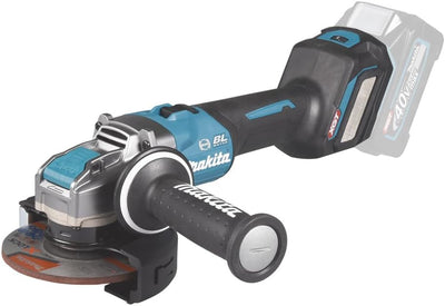 Makita GA041GZ Akku-Winkelschleifer 40V max. (ohne Akku, ohne Ladegerät), Petrol, Schwarz