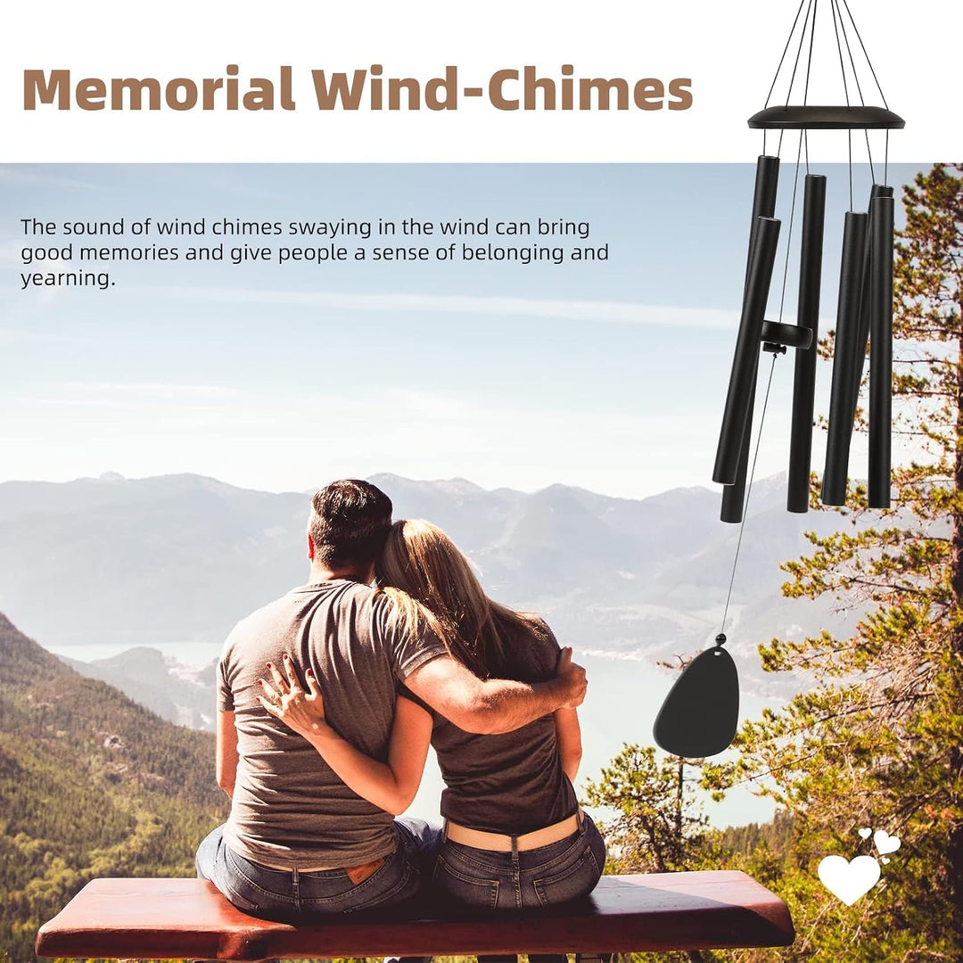 Windspiele FüR DraussEn HäNgend Windspiele - 6 RöHren Chimes FüR Garten, Balkon,Windspiel Garten -Ga