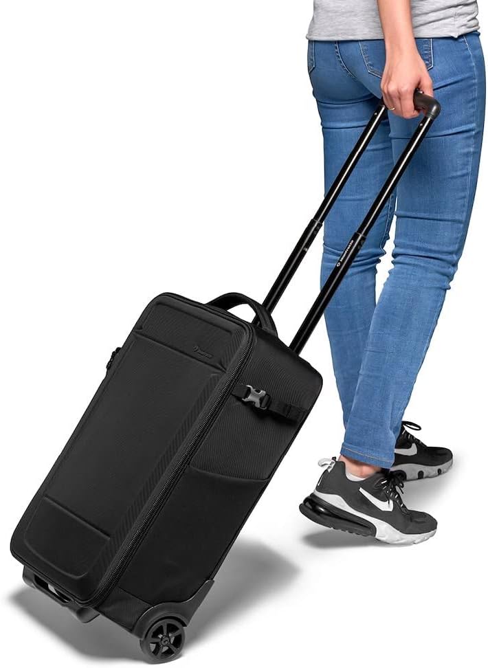 Manfrotto Advanced Trolley M III, für Spiegelreflexkamera mit Objektiven, Handgepäck, Reflextasche m