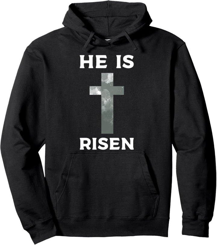Ist gestiegenes Kreuz Pastor oder Priester Pullover Hoodie