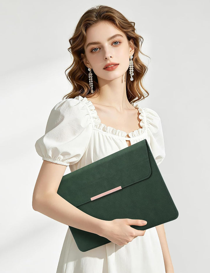HYZUO 13 Zoll Laptop Hülle Tasche mit Ständer für MacBook Air 13 M5 A3449 M4 M3 M2 M1 2026-2018, Mac