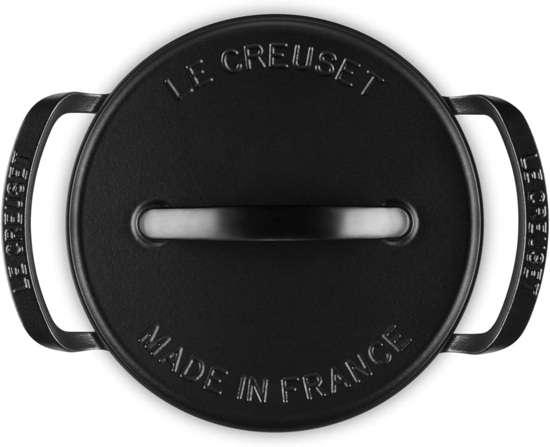 Le Creuset Gusseisen-BBQ-Auflaufform für den Aussenbereich, rund Dutch Oven, Dutch Oven