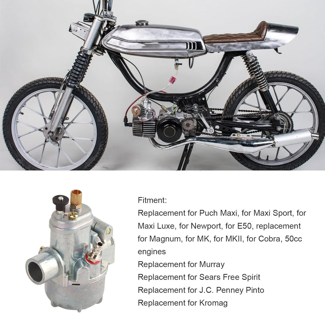 Moped Motorrad Vergaser, Yosoo 15 Mm Bing Style Carb 20 Mm Einlassdurchmesser Moped Motorrad Vergase