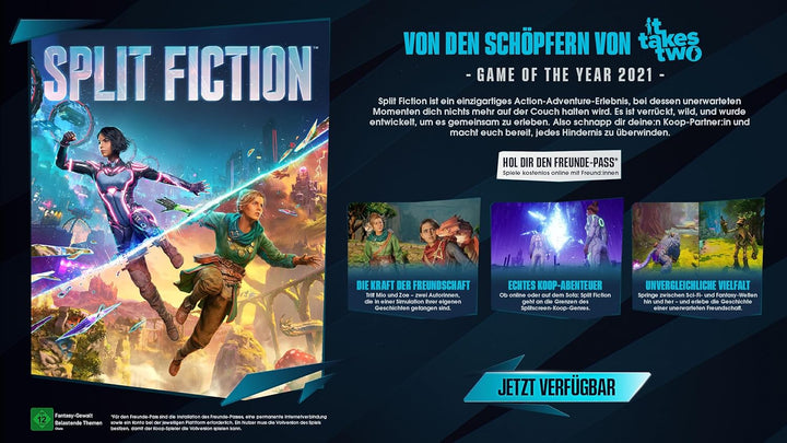 Split Fiction PS5 | Deutsch PS5 - Box Standard, PS5 - Box Standard