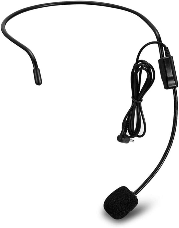 SHIDU Flexibles Kabelmikrofon 3,5-mm-Audiostecker für den Sprachverstärker M800 M100 S40 und andere