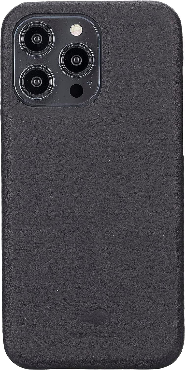Solo Pelle Lederhülle für das iPhone 14 Pro Max in 6.7 Zoll Princeton Case Leder Hülle Ledertasche B