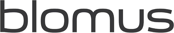 blomus -NEXIO- Gästehandtuchkorb aus poliertem Edelstahl und Baumwoll-Stofftasche, stilvolles Taupe,