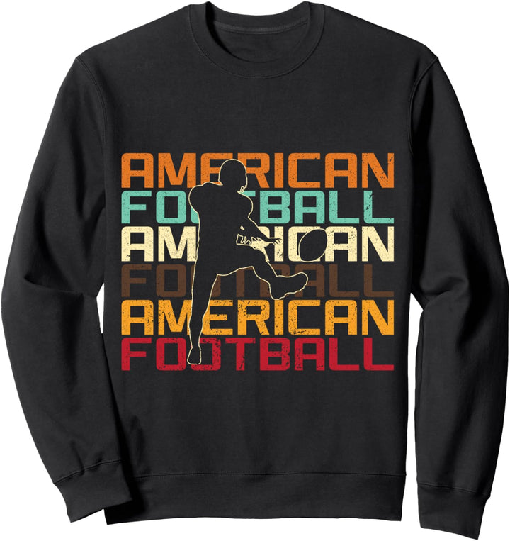 American Football Spieler Sweatshirt