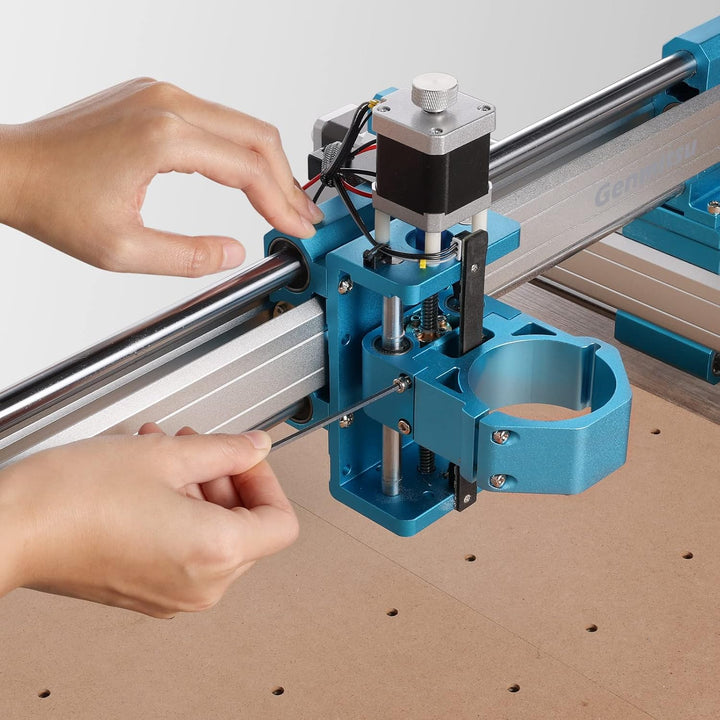 Aluminium CNC Spindelhalterung mit 65mm Durchmesser, Spindelhalterung für Genmitsu 3020 PRO MAX V2 &