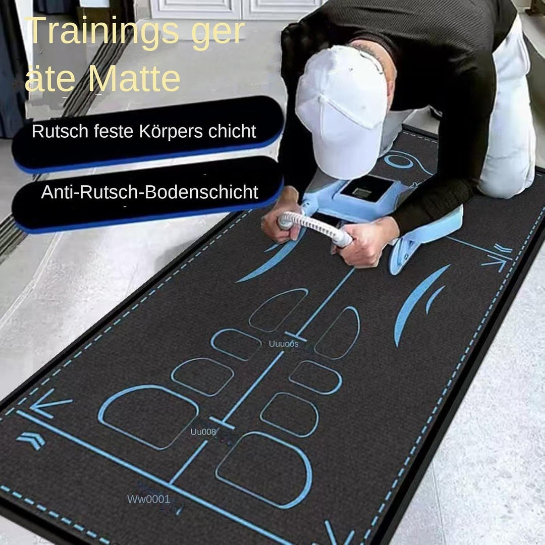 Bauchroller Matte, Fitnessgerät Matte Für Bauchroller Rad, Bauchmuskel Roller Trainingsmatte, Anti-R