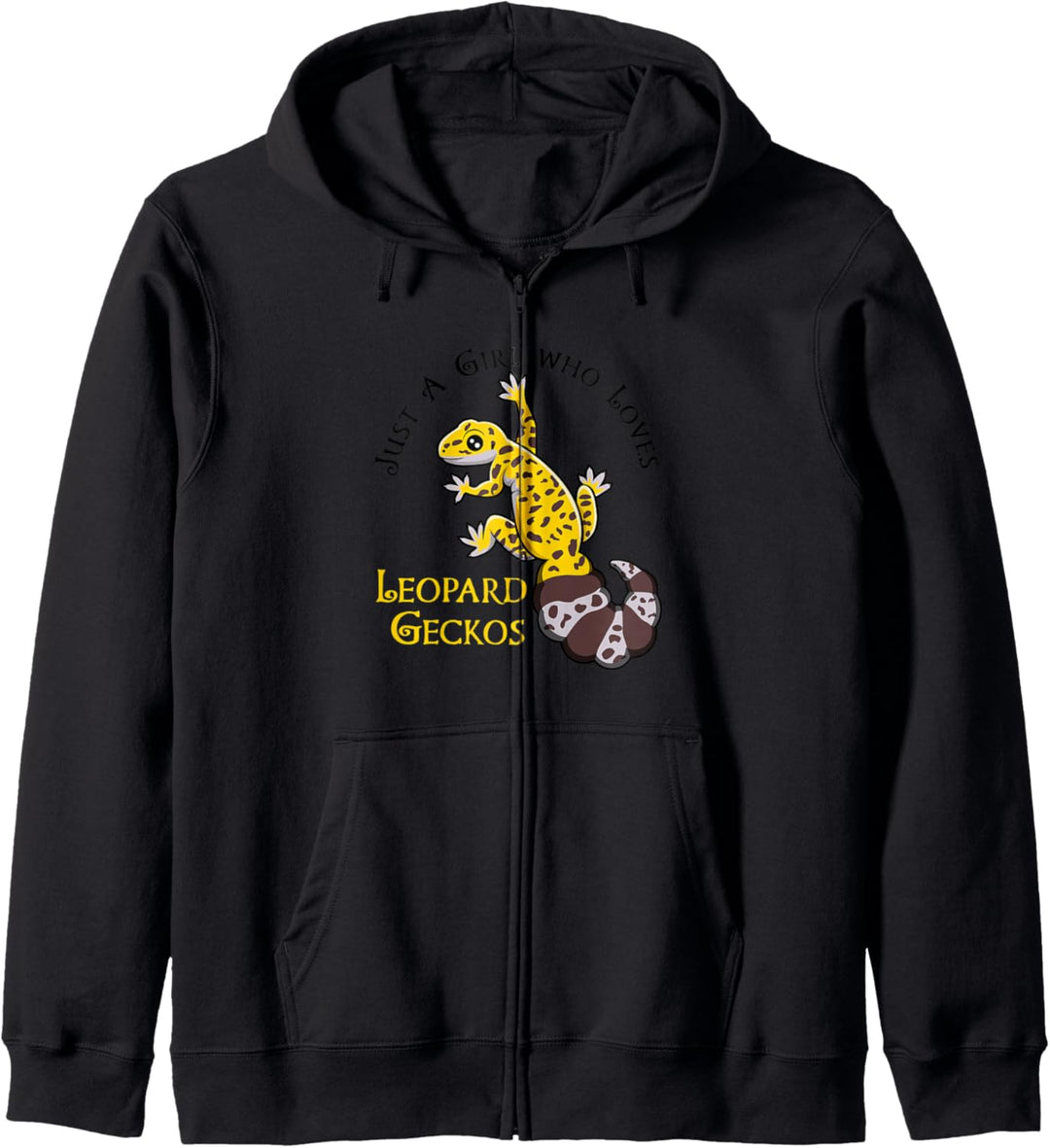 Niedlicher Gecko-Eidechse, Reptilien-Leopard, Gecko. Kapuzenjacke