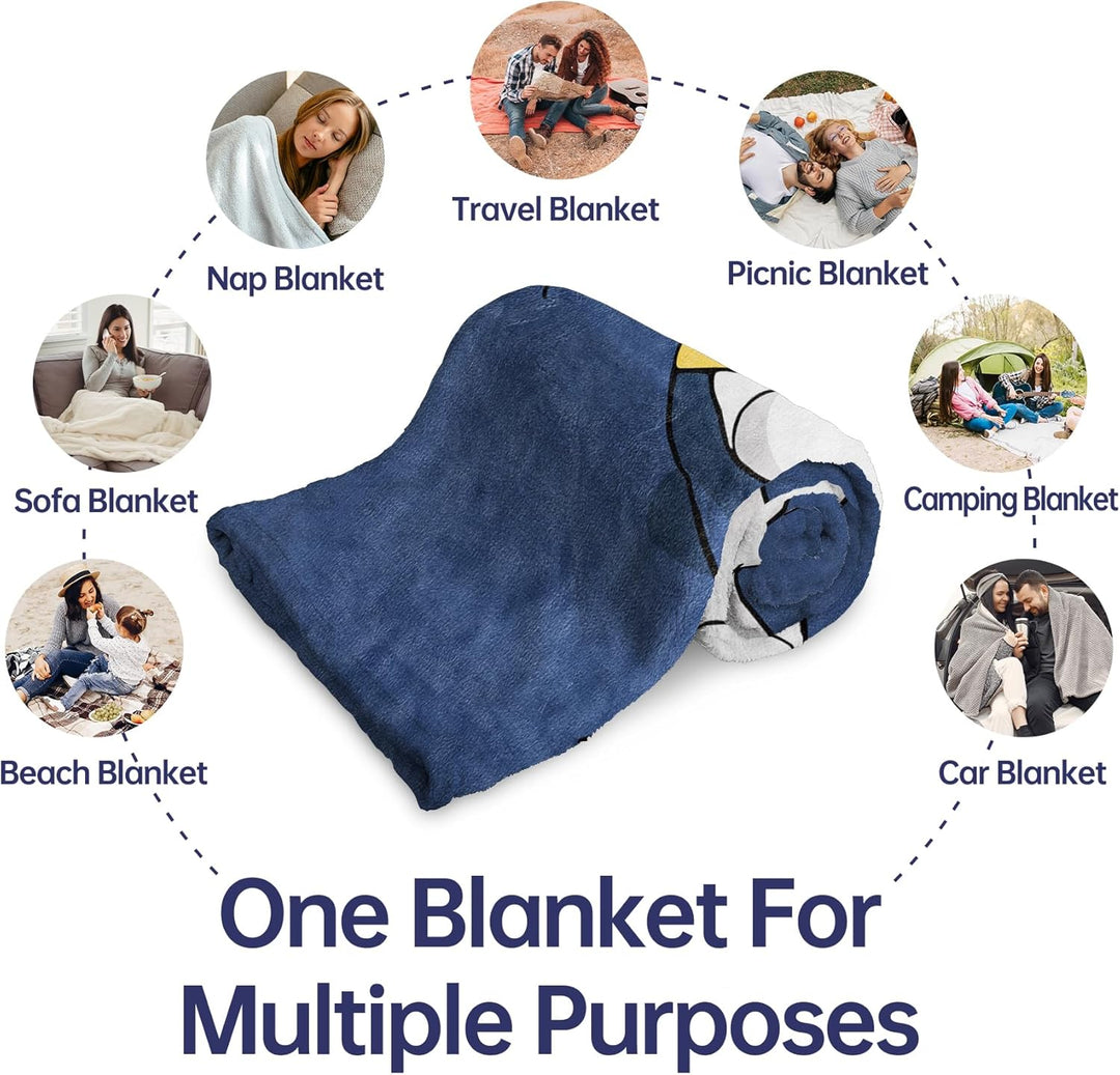 Geschenke für Mama – Lustige Kuscheldecke für Mama in besonders weicher Qualität – Geburtstagsgesche